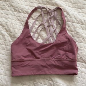 Long line, V-neck, energy bra, Lululemon